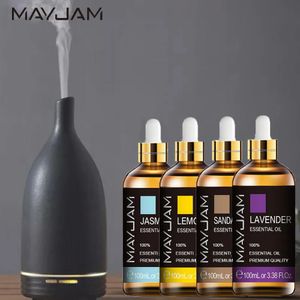 Fragrance 100ml Pure Natural Jasmine Tea Tree Sandalwood Essential Oils Diffuser Plant Lavender Vanilla Rosemary Eucalyptus Essential Oil 231113