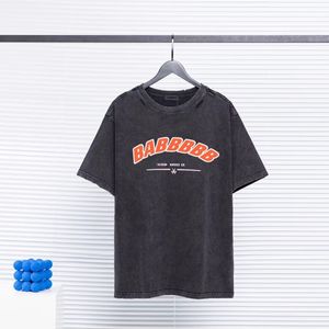 Herren-T-Shirts Flut Marke Engel Buchstaben Direktdruck Kurzarm-T-Shirt Street Online Promi Jugend Frühling und Sommer