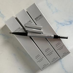 Ögonbrynsförstärkare 10st/parti grossistprow Power Universal Brow Pencil 0,16 g dubbelanvändning långvarig brun ögonbrynspenna 231113