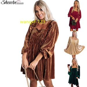 Wholesale New Arrival Fashion Long Sleeve Maxi Autumn Dress Fall 2023 Women Clothes