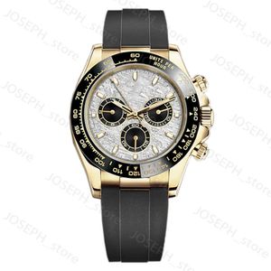 Diğer Saatler Erkek Klasik Saatler 40mm Dial Master Otomatik Saat Mekanik Safir Saat Modeli Katlanır Lüks Bilek Saati J230413