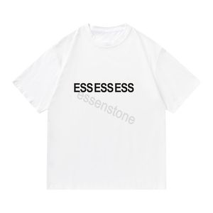 ESSは夏のエッセンファッションTシャツのクルーネックカジュアルオブゴッドシャツ男性女性トップレジャースタイル半袖シャツ