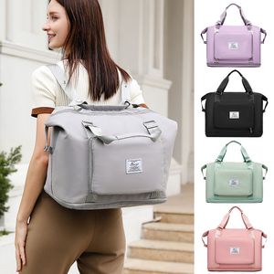 Folding Travel Bags For Backpack Handbag Sholder Gym Fitness Weekender Overnight Women