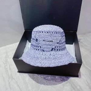 Designer Caps Womens Bucket Hat Straw Summer Casquette Mens Beach Hats Woven Cap Knitted Hats For Women Fisherman Baseball Cap 2023 New
