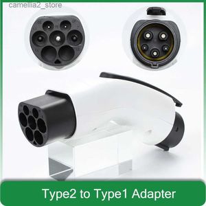 Electric Vehicle Accessories 16A 32A j1772 converter Type 2 to Type 1 ev adapter electric vehicle car connector charging station 2023 accessories Q231113