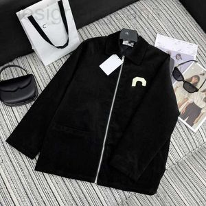 Kadın Ceketler Tasarımcı Sonbahar ve Kış Yeni CE Nanyou Gaoding American Style Style Moda Siyah Kadife