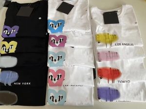 デザイナーネンのTシャツ特大ティールーズ衣類クラシックレター半袖夏の潮の男性と女性ポロ