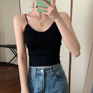 Spring And Summer Girl Outerwear Tops Camisole Female Inner Wear Back Shaping