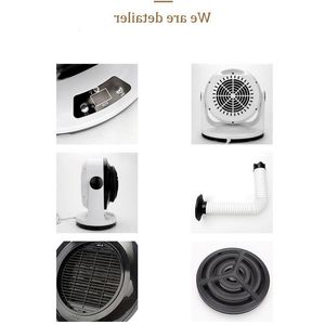 Freeshipping Multi-functional Smart Ceramic Handy Fan Warmer Remote Controlled High Power Electric Space Air Fan Heater Suitable Shoe R Rnfc