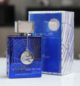 Parfum Designer Club de Nuit Untol Perfume Colônia Perfumes Fragrâncias para Mulheres 100ml Incenso Mujer Originales Feminino Nuit Blue Iconic Parfume Fashion