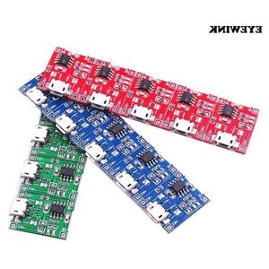 Freeshipping 100pcs/lot Micro USB 5V 1A 18650 TP4056 Lithium Battery Charger Module Charging Board With Protection Dual Functions Xccgd