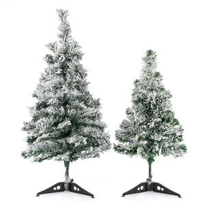 Juldekorationer 4560 cm Artificial Tree Cedar Fir Pine PVC Trees Home Year Noel Navidad Gift 231113