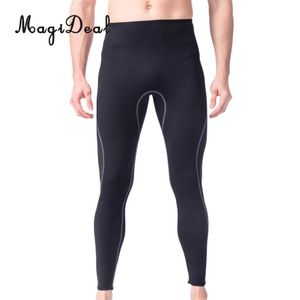 Wetsuits Drysuits Mens 3mm Black Neoprene Wetsuit Pants Scuba Diving Snorkeling Surfing Swimming Warm Trousers Leggings TightsFull Bodys Size S-XL 230412