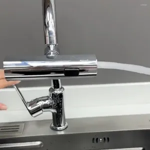Kökskranar abs kran enkel installation stänk-proof 360-graders vattenfall med förlängning luftare förbättring