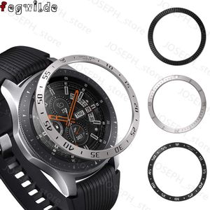 Diğer Moda Aksesuarları Samsung Galaxy için Çerçeve Yüzüğü 4 Klasik 46mm 42mm Gear S3 Frontier Metal Anti Kazaka Kapak Aksesuarları İzle 3 45mm 41mm J230413