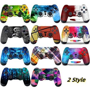 Adesivo skin per decorazioni console per PlayStation 4 Console PS4 Gameing Joystick Custodia protettiva antiscivolo Adesivi Controller Accessori per giochi Z0413