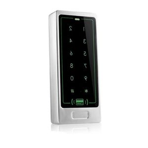 Freeshipping IP65 Impermeabile Controllo accessi Touch Tastiera in metallo Lettore di schede autonomo 125KHz per sistema di controllo accessi porta 3000 utenti Fbdcv