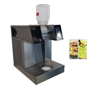 900W importerad kompressor Snowflake Ice Machine Korea Bingsu Machine 180 kg / Day bordsskivan snöis Maker Shaver Machine