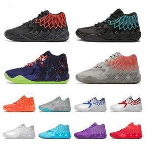 LaMelo Ball 1 MB.01 02 Scarpe da basket Rock Ridge Red City Not From Here LO UFO City Scarpe da ginnastica nere 36-46