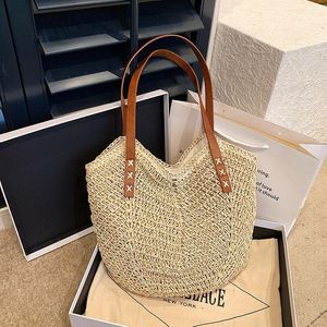Крючковые пляжные сумки для женщин соломенные сумочки кошельки с половиной сумки для плеча большая сумка для шоппинга с высоким качеством с высоким качеством