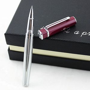 Bollpoint Pens High Quality Brand Metal Rollerball Pen Luxury Ball Point för att skriva Office School Leverantörer Diamond Stationery 231113