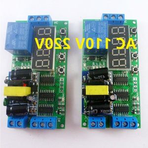 Freeshipping 2pcs AC 85V-260V 110V 220V Cycle Time Timer Switch Delay Relay ON OFF for LED Smart Home PLC Light security monitor Bfuis