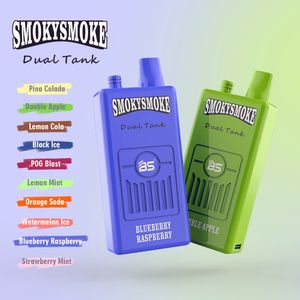 original breze stiik sabores duplos BS 16000 baforadas RGB 16000 baforadas descartáveis 16000 vapes descartáveis malha bobina pod vape puff pré-preenchido 20ml e-cigarros vape