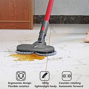 Mops Electric Cleaning Mop Head V7 V8 V10 V11 Localless Floor Floor Wet Mop Cleaning Head مع خزان الماء 230412