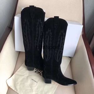 Designer Boots Isabel Paris Marant Shoes Black Denzy Suede Boots Perfect Fashion Embroidery