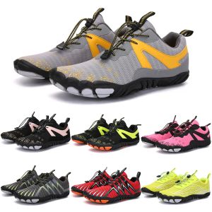 2021 Four Seasons Five Fingers Sports Shoes Mountaineering Net Extreme Simple Running、Cycling、Hiking、Green Pink Black Rock Climbing 35-45 Sev16