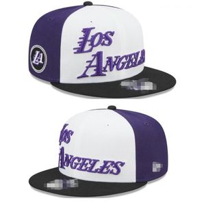 Los Angeles''lakers'''ball Caps 2023-24 Moda unissex Capto de beisebol Snapback Hat Men Mulheres Sun Bordado Bordado Primavera Cap