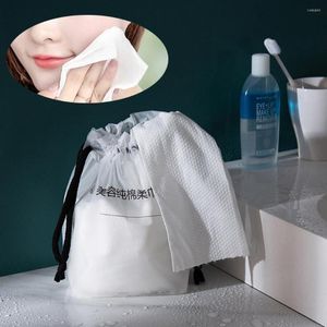 Bath Accessory Set Disposable Wash Towels Washcloths Fabric Non-woven Cleaning Face Paper Towel Bathroom Products