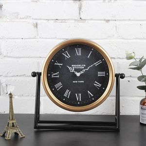 Bordklockor Desktop Clock Silent Party Desk Shopping Mall Bookstore Decoration