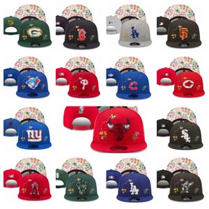 2023 Popular Women Basketball Snapback All Teams Logo Cotton Baseball Snapbacks Bordado Algodão Football Hats Hip Hop Outdoor Sports Mesh Beanies Hat Mix Order