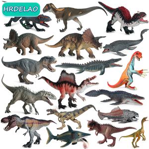 Figure giocattolo d'azione Simulazione Dinosauri giurassici Animali del mondo Modelli di squalo Action Figure Figure di cognizione in PVC Giocattoli educativi per bambini Regalo 230412