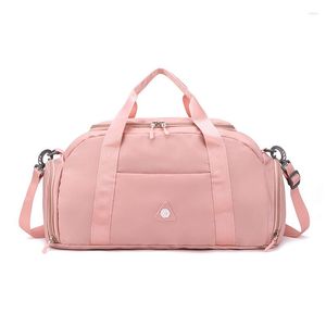 Evening Bags Women Gym Bag Large Training Fitness Workout Sports Shoulder Crossbody Dry Wet Yoga Travel With Shoes Pouch