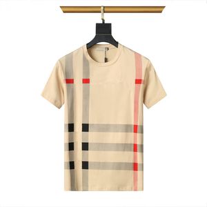 Camiseta masculina de grife verão europeu paris polos moda camiseta cetim algodão camiseta casual masculina e feminina preto e branco amarelo M-3XL