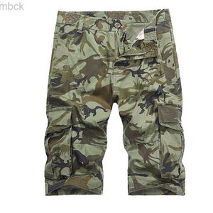 Мужские брюки 2018 Новые мужчины Cool Camouflage Summer Cotton Casual Men Short Pants одежда для бренда