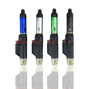 Nowy kliknięcie n Vape Butan Torch Lżejszy Przestępa Metalowe rurki palenia Winoszynowy Windroof Flame Burner Vapes Pen Pen Pen