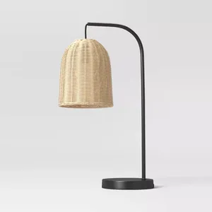 Camp Furniture Addison Rattan Lampa stołowa Browna - Próg żarówki nie jest wliczone