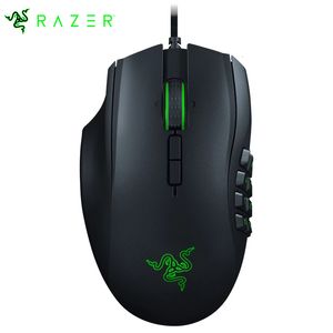 Mice Naga LeftHanded Ergonomic MMO Gaming Mouse with 12 Programmable Thumb Buttons 20 000 DPI 230324