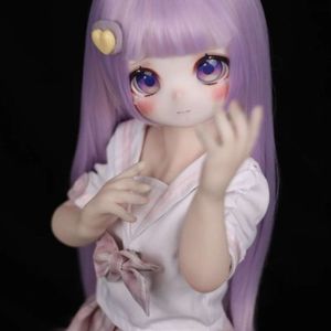 Sexleksaker för män Kvinnor Doll Massager Masturbator Vaginal Automatisk sugande Unicorn BJD Animation Handgjorda Ny Joint Girl Gift Display Skeleton Full Silicone Anime S