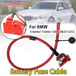Electric Vehicle Accessories NEW Car Accessories 80cm Positive Fuse Cable For BMW 5 7 Series G30 G38 G11 G12 Positive Terminal Battery Cable 61126998059 Q231113