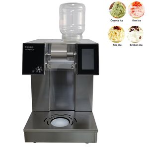 180 kg/Tag Schneeflocken-Eismaschine, automatische kleine koreanische Bingsu-Maschine, Schnee-Eismaschine, Eisbrecher, Schneeflocken-Eis-Rasiermaschine