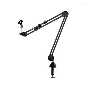 Microphones Takstar ST-10 Mic Boom Arm Microphone Stand Desk Mount With 5/8 Thread Heavy Duty For Podcast Video Gaming Studio