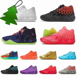 Outdoor Shoes Sandals LaMelo Ball 1 MB.01 Basketball Shoes Black Buzz City Galaxy Mens Trainers LO UFO Not From Here City