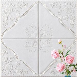 Adesivos de parede 5/10pcs papel de parede decoração de quarto auto-adesivo 3D Bundo