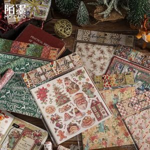 Window Stickers Lime Stickers 2023 Bulk 10 Packs Decorative Vintage Christmas Set for Journaling Cute School Stationery Small Business Supplies 231110