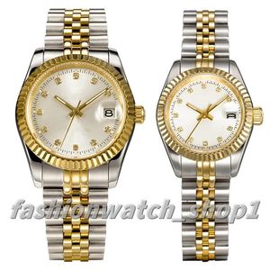 Orologio da coppia per uomo e donna al quarzo elettronico meccanico automatico 28 36 41 mm acciaio inossidabile zaffiro impermeabile Lu265S