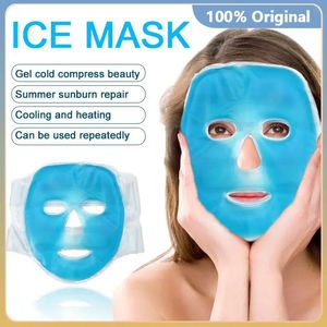 Face Care Devices Ice Gel Mask Cold Anti Wrinkle Relieve Fatigue Skin Firming Spa Therapy Pack Cooling Massage 231113